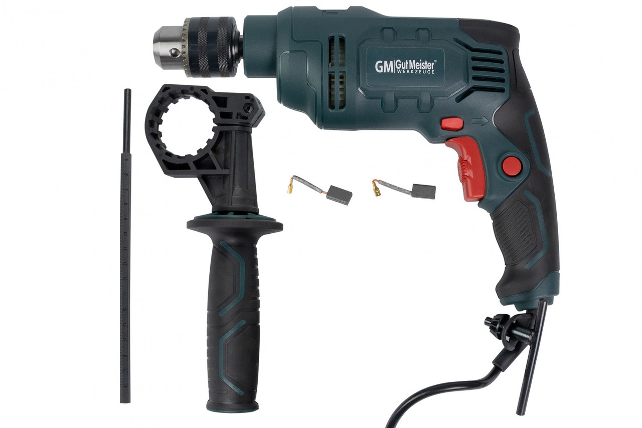 Дриль ударний GUT MEISTER 650W 0-2800 об/хв, патрон 13 мм, ID-13065, фото 1