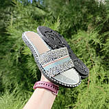 Шльопанці жіночі з блискітками Nice, фото 5