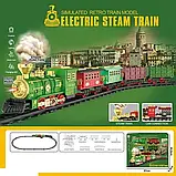 Залізниця звуки, підсвічування, дим, локомотив, у коробці (699-2 А), фото 5