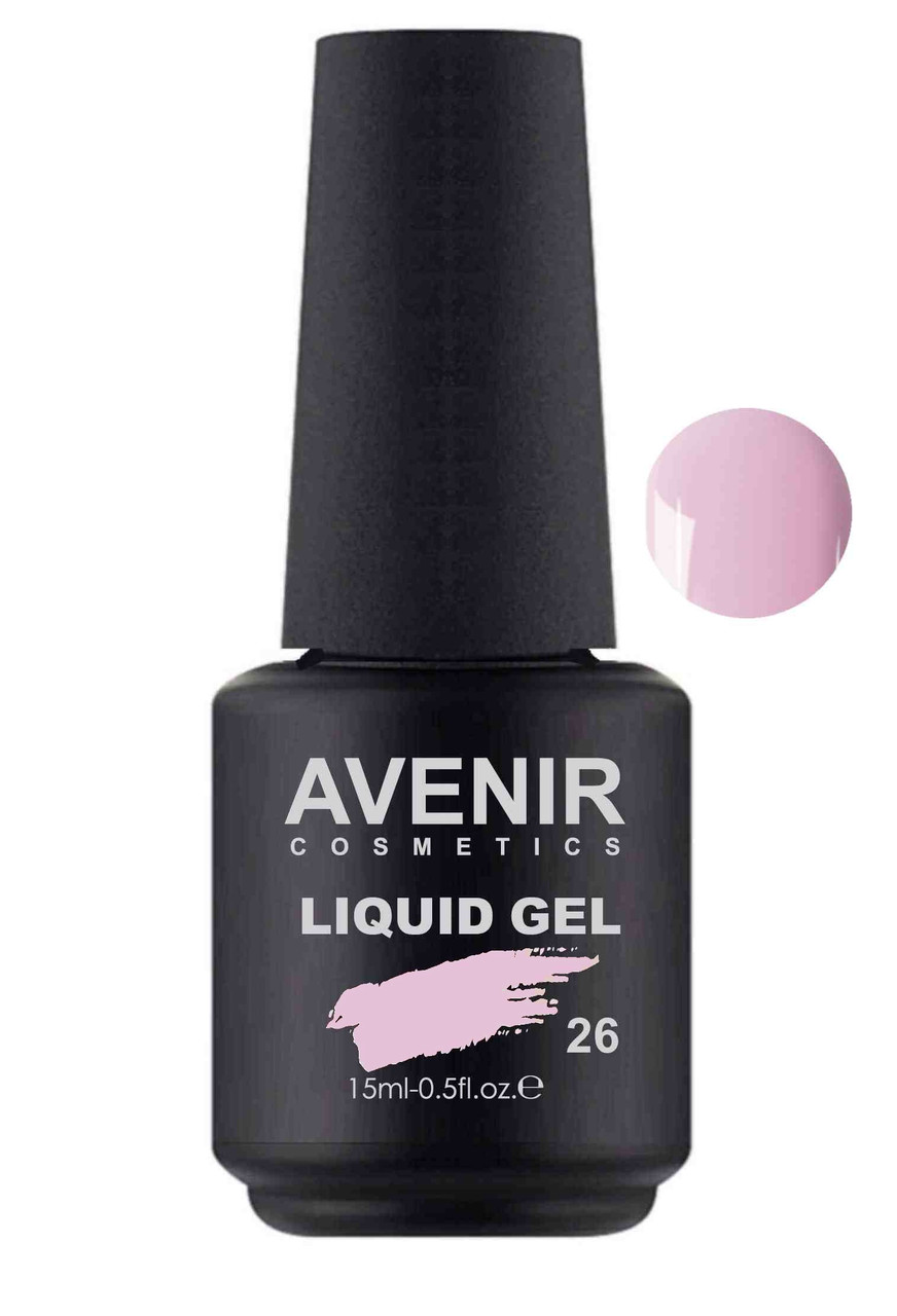 Рідкий гель для нігтів Avenir Cosmetics Liquid Gel 26, 15мл
