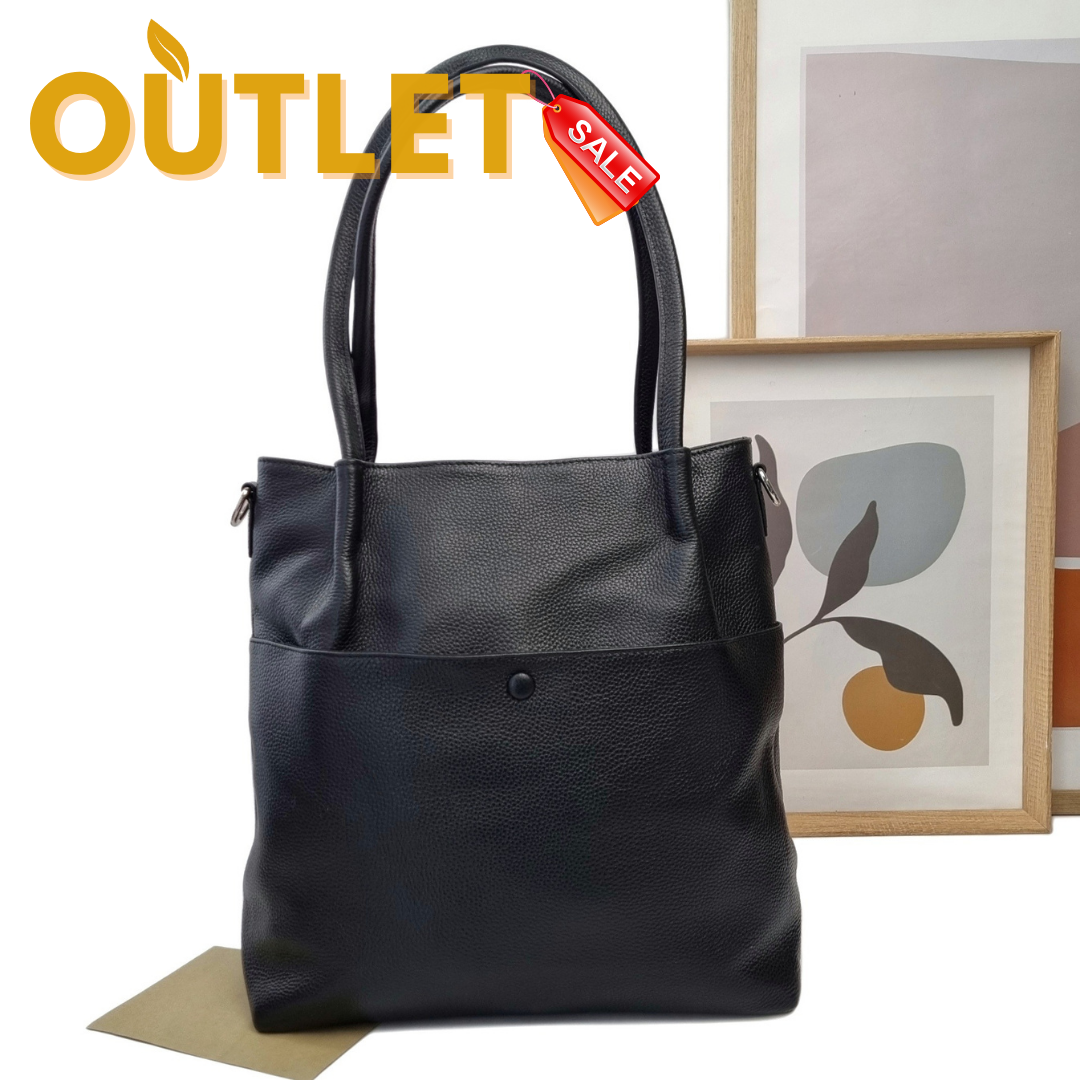 Жіноча сумка натуральна шкіра чорний Арт.8509 black (БР) VIVAVERBA Україна — (59)