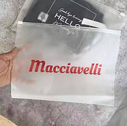 Зіп пакети брендовані з бігунком 20x15 см матові з замком Пакет Слайдер з логотипом, фото 4