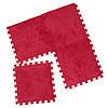 Дитячий м’який килимок-пазл (30×30 см) PZ-101 Red, фото 3