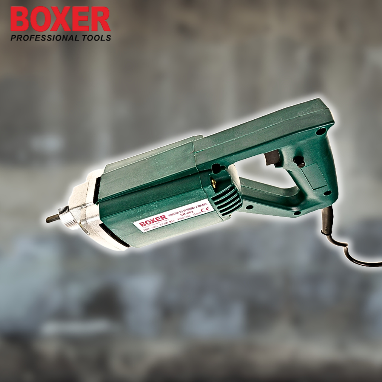 Бетонний вібратор BOXER BX171 2800 Вт, Булава 1,5 м, 250 В