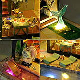 Румбокс Легенда про Русалку DIY Mermaid Legend Інтер'єрний конструктор TB-17 + купол, фото 9