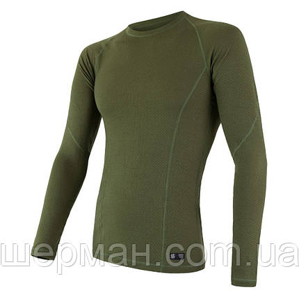 Термофутболка чоловіча Sensor Merino DF LS safari 17200031, SM11M-safari-XXL, фото 1