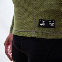 Термофутболка чоловіча Sensor Merino DF LS safari 17200031, SM11M-safari-XXL, фото 5
