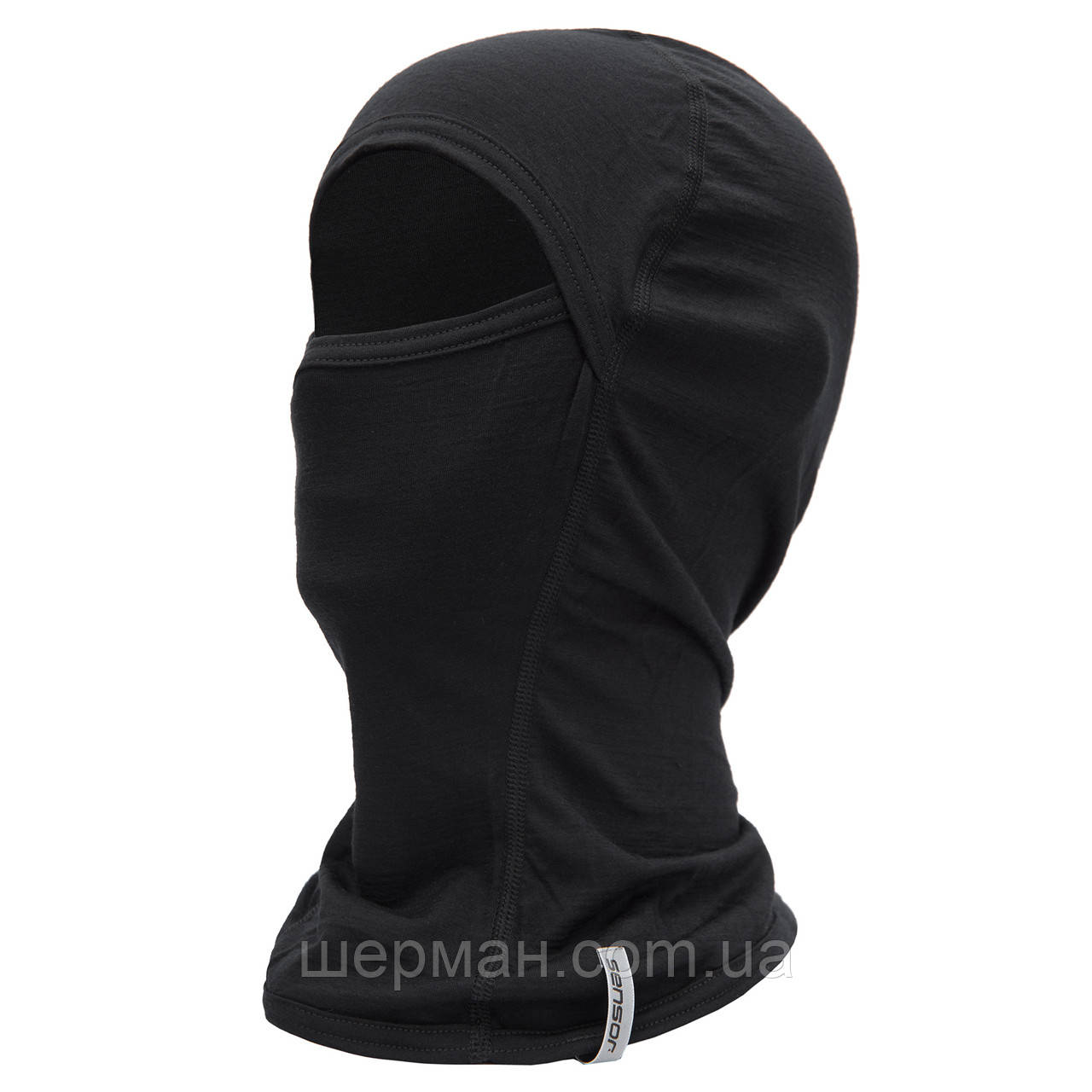 Балаклава Sensor Merino Active black 23200069, SU33MA-black-M