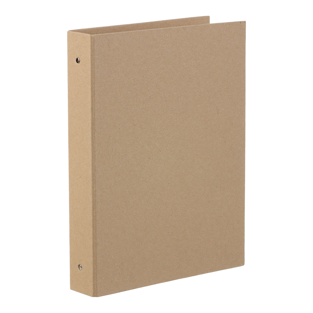 Папка архівна, з планками для підшивання документів, А4, картон 1.5 мм, крафт