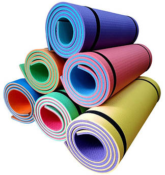 Коврик для туризма IXPE Турист 12мм 1800х600мм Різні кольори