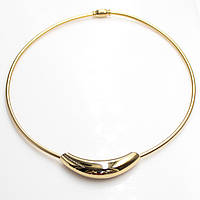 Прикраса чокер Xuping «Посмішка» 40 см лимонна позолота 14к (371196)