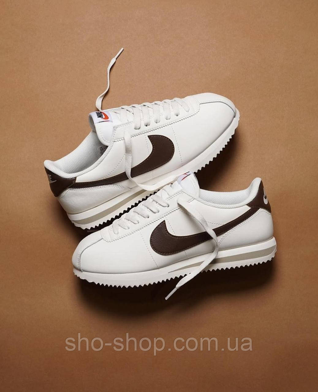 Кроссовки Nike CORTEZ VINTAGE BEIGE CACAO, фото 1