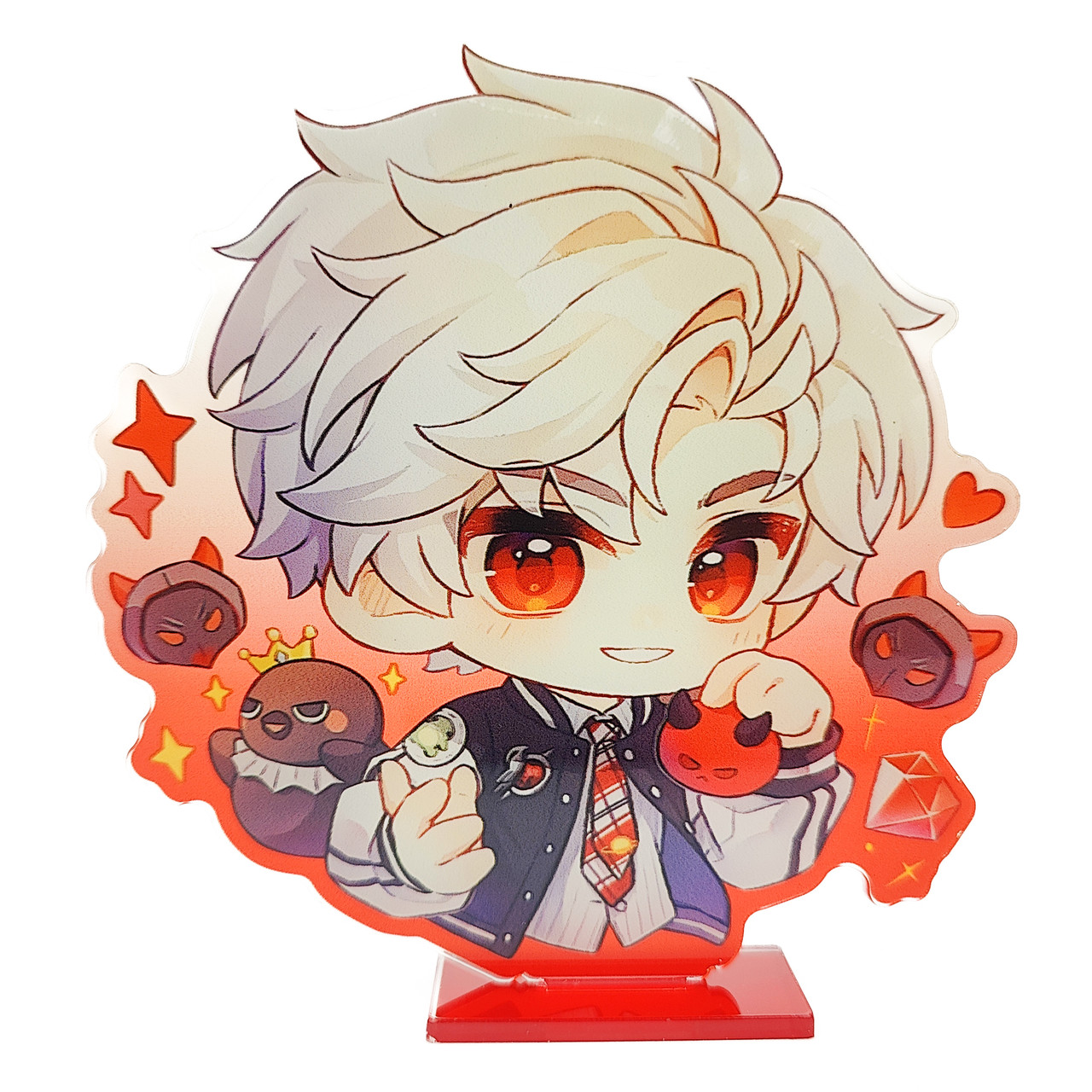 Акрилова фігурка Сайлус - Кохання та Глибокий космос | Sylus - Love and Deepspace Сhibi