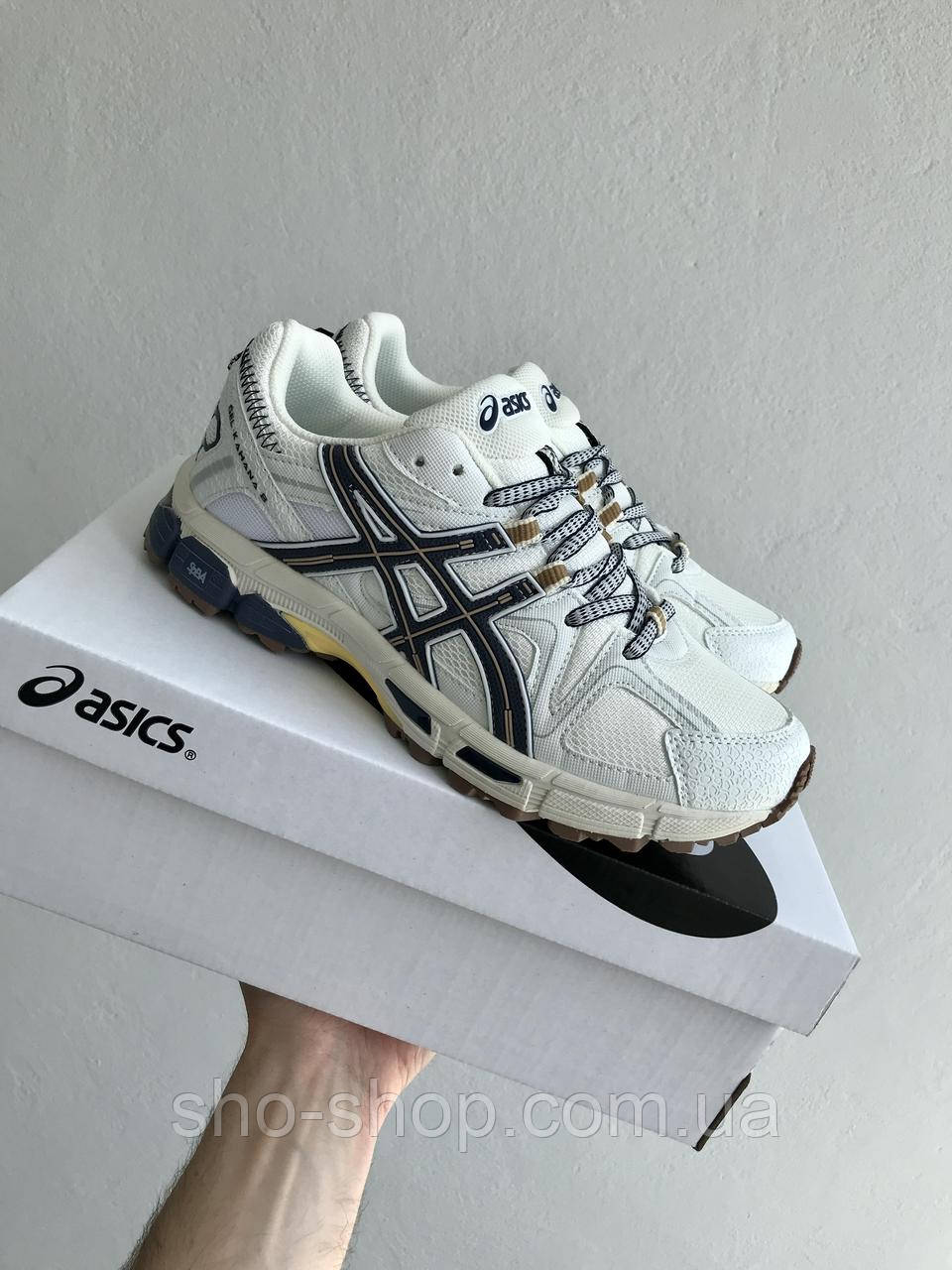 Кроссовки Asics Gel-Kahana 8 white blue, фото 1