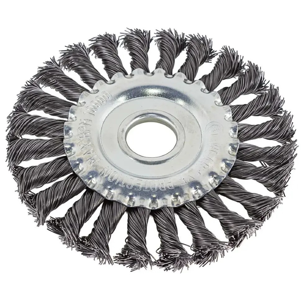 Кордщітка дискова стальна вита для ВШМ 100мм FORSAGE F-BWF104