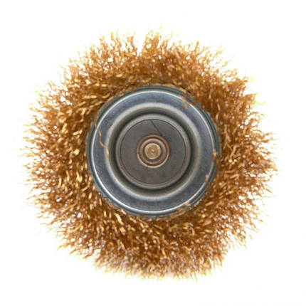 Кордщітка чашеподібна латунна для дрилі 75мм, в блістері RockForce RF-BCR003, фото 2