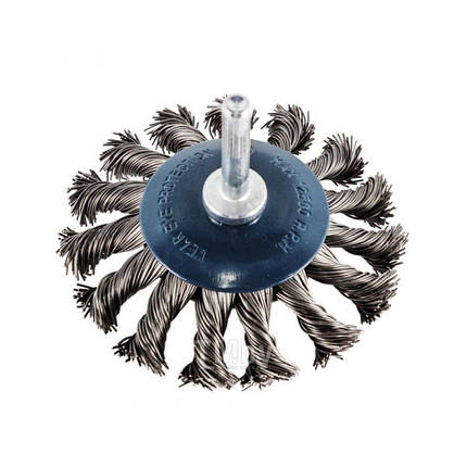 Кордщітка дискова з хвостовиком для дриля 75мм Forsage F-BCK103, фото 1