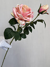 Штучна троянда з латексу ( максимальна імітація, 65 см )