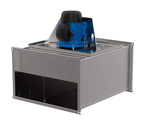 Вентилятор з виносним електродвигуном з загнутими вперед лопатками C-KVARK-PF-N-70-40-31-4-380