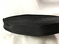 Тесьма , обтачка сумочная 23 мм цвет черный