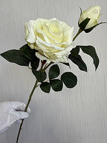 Штучна троянда з латексу ( максимальна імітація, 65 см )