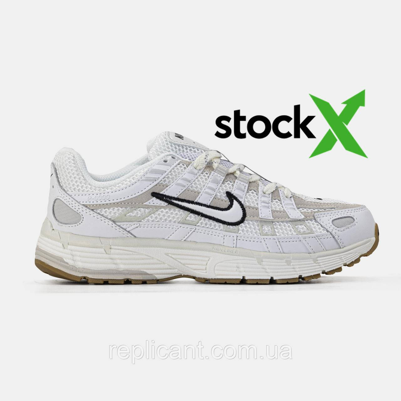Женские кроссовки Nike P-6000 White Black жіночі кросівки Nike, фото 1