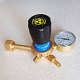 Редуктор кисневий балонний RO-200-2 DM Ø9/6 мм, фото 4