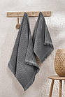Набір вафельних рушників TM Zeron (2 шт.) High Quality колір темно-сірий