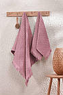 Набір вафельних рушників TM Zeron (2 шт.) High Quality колір темно-рожевий