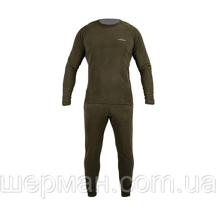 Термобілизна чоловіча Tribe Microfleece (футболка+штани) T-KA-0015-olive, T-KA-0015-olive-S, фото 1