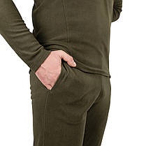 Термобілизна чоловіча Tribe Microfleece (футболка+штани) T-KA-0015-olive, T-KA-0015-olive-S, фото 5