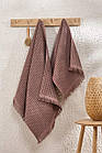 Набір вафельних рушників TM Zeron (2 шт.) High Quality колір коричневий