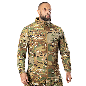 Вітрівка тактична WindBlock 2.0 Multicam — захист від вітру та вологи, адаптована для екіпірування