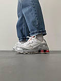 Мужские кроссовки Nike  Supreme Shox Ride 2 Grey/White чоловічі кросівки Nike, фото 3