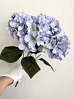 Букет штучної гортензії . Гортензія декоративна ( блакитна з градієнтом, 43 см ), фото 6
