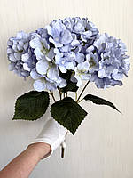 Букет штучної гортензії . Гортензія декоративна ( блакитна з градієнтом, 43 см ), фото 3