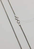 Срібний ланцюжок плетення "Снейк"