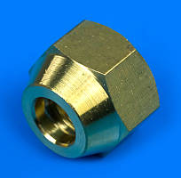 Муфта латунна 3/8" для кондиціонера (9,52 мм)