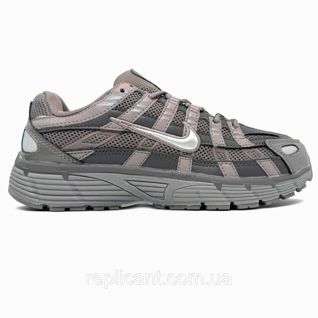 Мужские кроссовки Nike  P-6000 Brown/Grey чоловічі кросівки Nike, фото 1