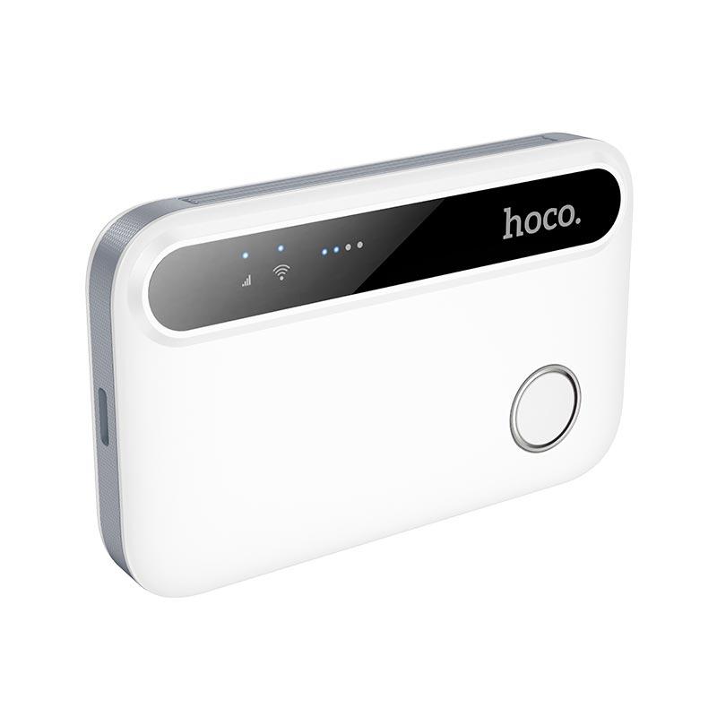 Портативний роутер 4G Wi-Fi модем Hoco HI41 (3G, 4G, Wi-Fi 6, 2100mAh, 150Mbps, 3h)