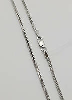Срібний ланцюжок плетення "Колосок"