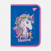 Папка для зошитів пластикова на блискавці В5 Yes Glamour