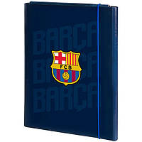 Папка для праці картонна на гумці А4 Kite FC Barcelona