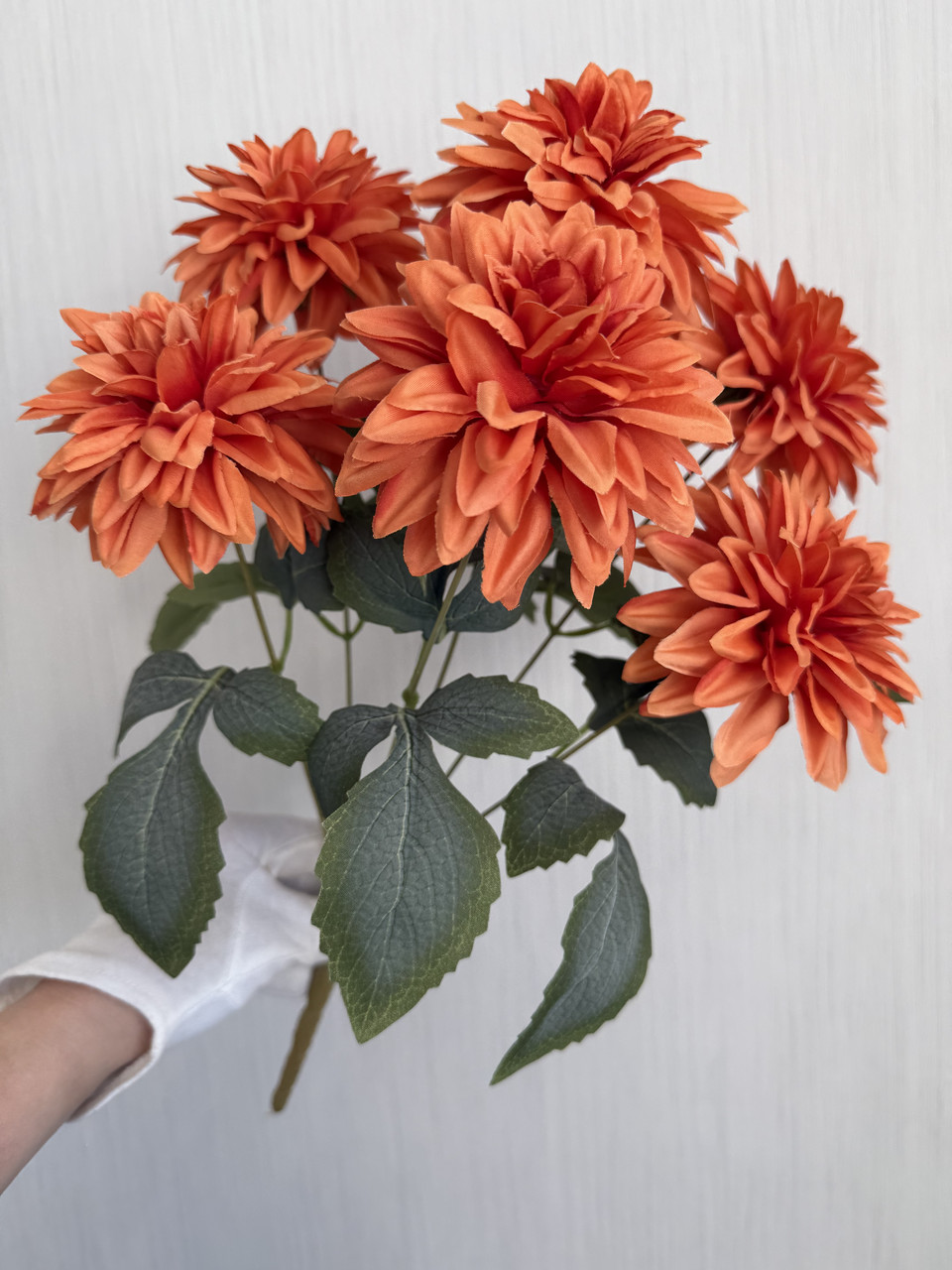 Штучна жоржина — декоративний букет ( 46 см ), фото 1