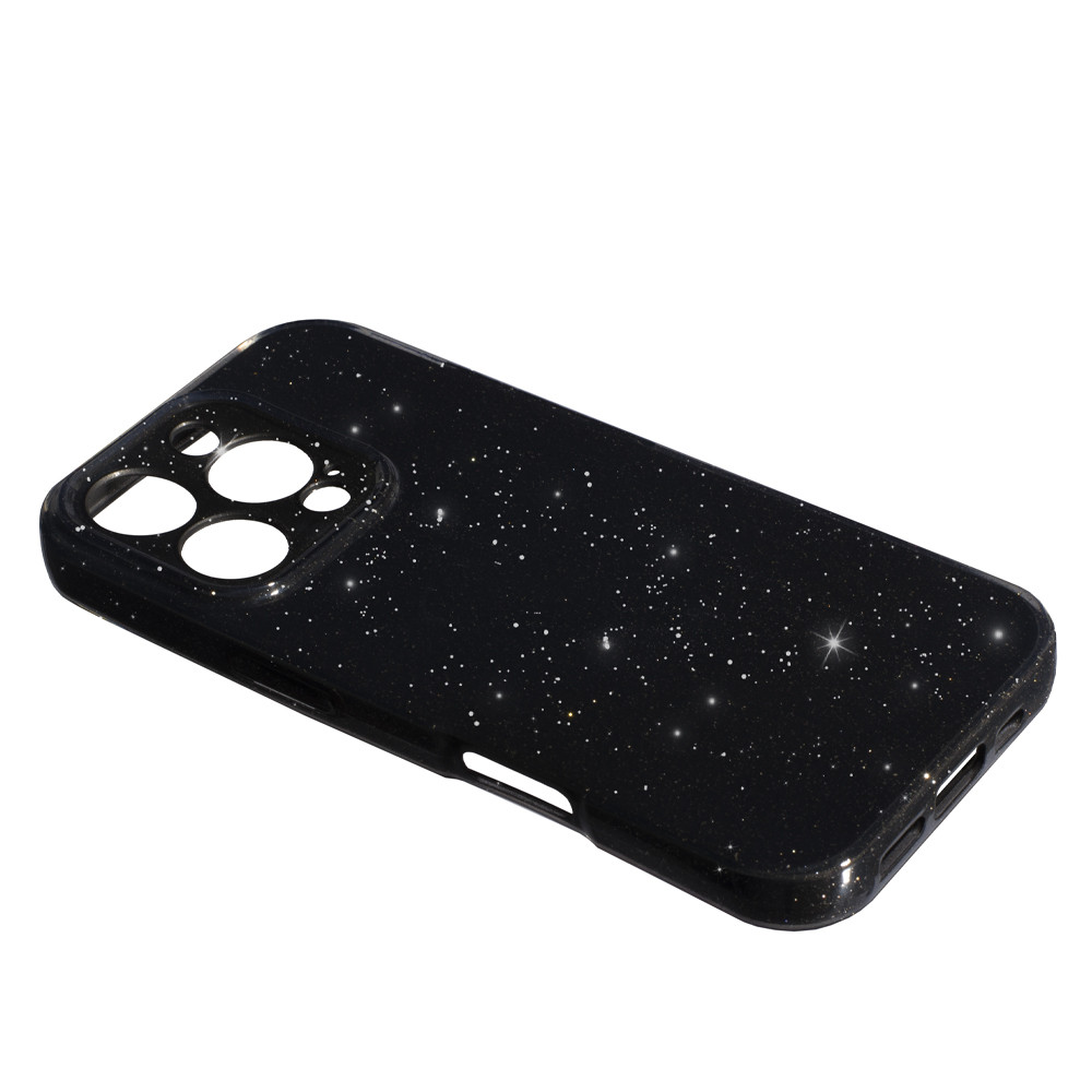 Силіконовий Summer Vibe для Apple iPhone 16 Pro, чорний, легкий і зручний чохол, надійний захист від ударів, фото 1