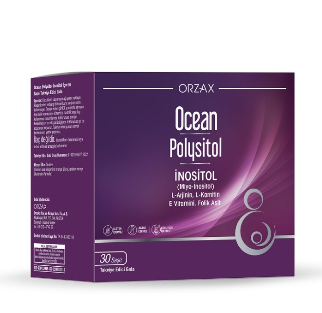 Orzax Polysitol / Поліситол підтримка жіночого здоров'я з інозитолом 30 саше, фото 1