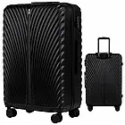 Валіза з ABS пластик розміру L Wings SWAN на колесах 97 л, телескопічна ручка, замок TSA, колір зелений, фото 2