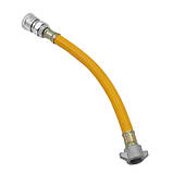 Шланг для підкачування коліс швидкознімач барашек М16 30см, гнучкий, фото 2