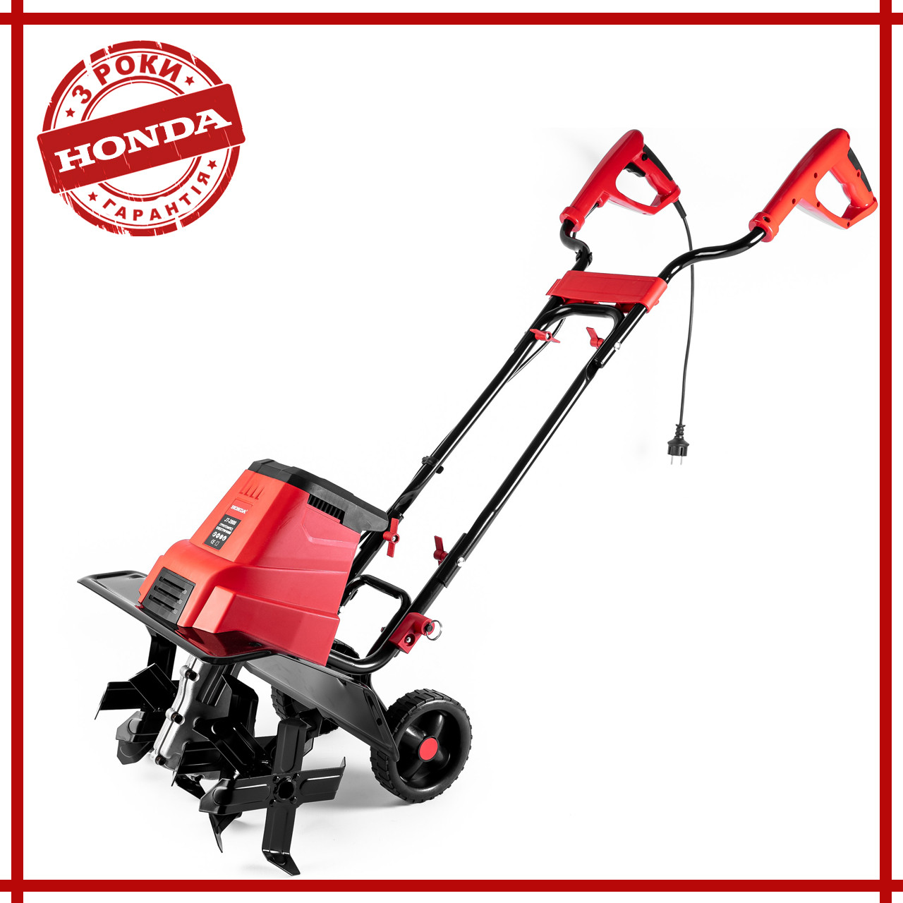 Культиватор електричний Honda JT-2800 Електрокультиватор Хонда 2,8 кВт для городу 6 фрез bs, фото 1