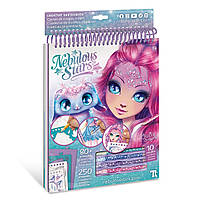 Набор для творчества Nebulous Stars - Скетчбук: Кристалия, мотивы самоцветов 11140